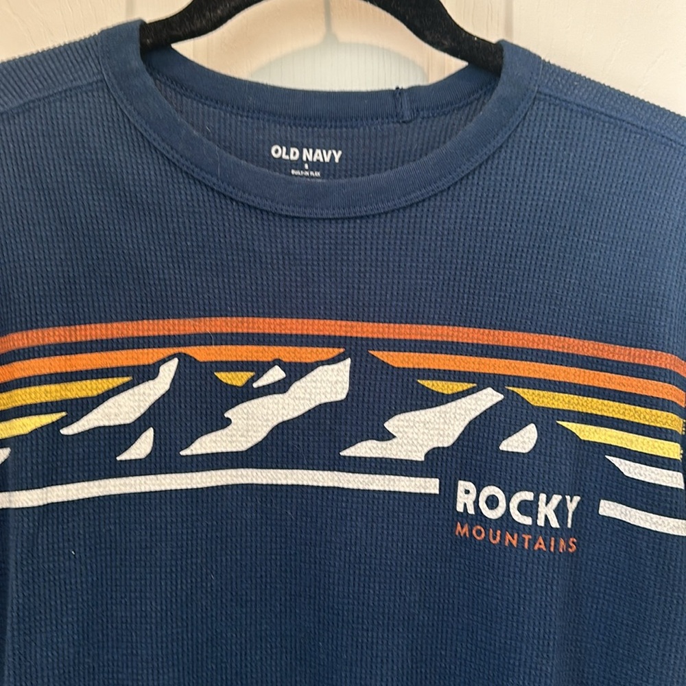Rocky Mountains thermal sunset background unisex